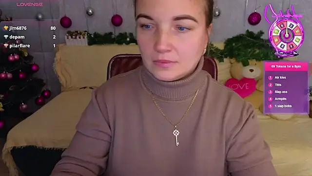 Show modela Rysalochkaa na web-kameri