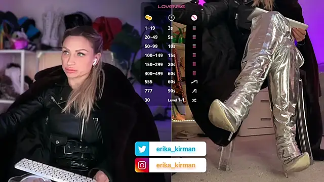 แชท XXX สดของ Erika_Kirman