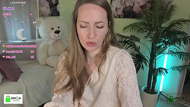 Queenymel élő XXX-chatje