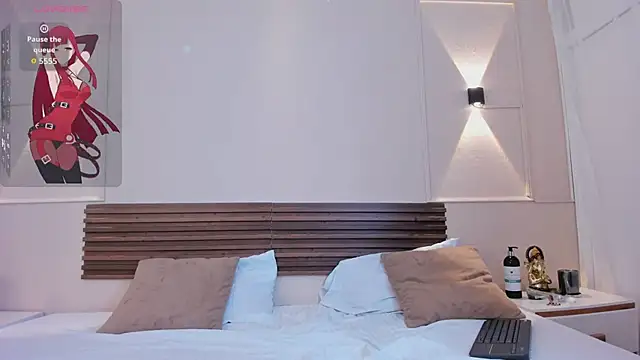 Show modela salome_diamond na web-kameri