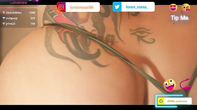 LorenRosse Live XXX-chat