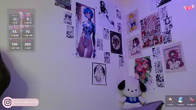 Chatroom XXX en direct de CelesteAyase