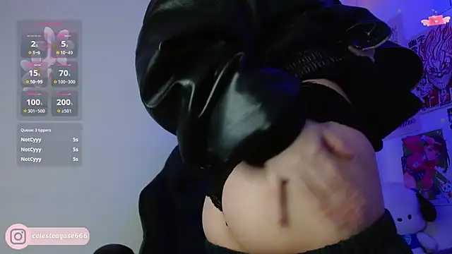 XXX chat uživo modela CelesteAyase