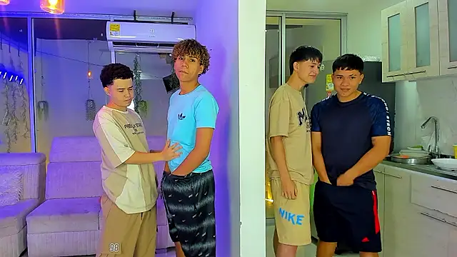 Show de Houseofwarrios na webcam