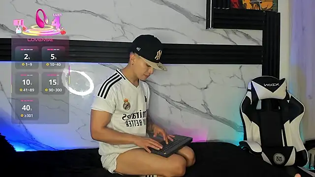 Show de Saimonvela na webcam