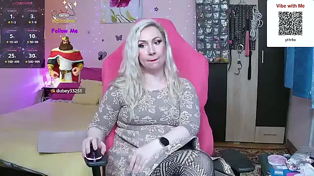 Show modela MissLexyGold na web-kameri