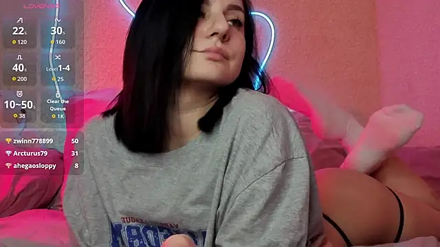 Show de ValeryAlfie na webcam