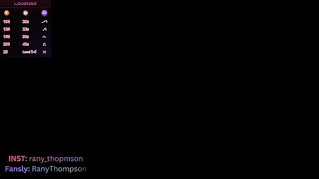 RanyThomson Live XXX-Chat