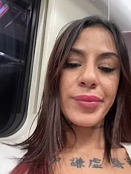 Show de MelaFoxx na webcam