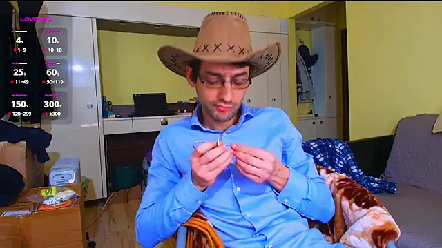 Show de HungEddy na webcam