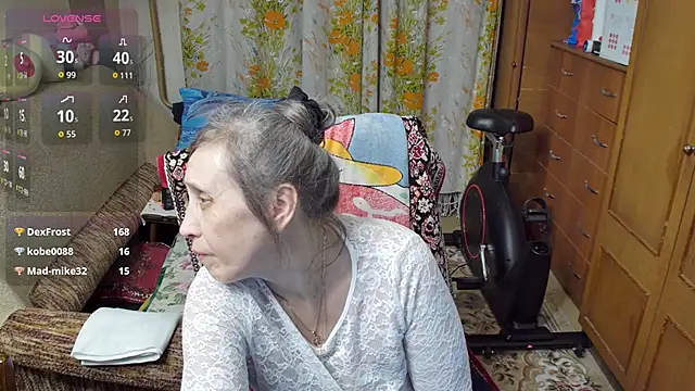 Olgusha webkamerás műsora