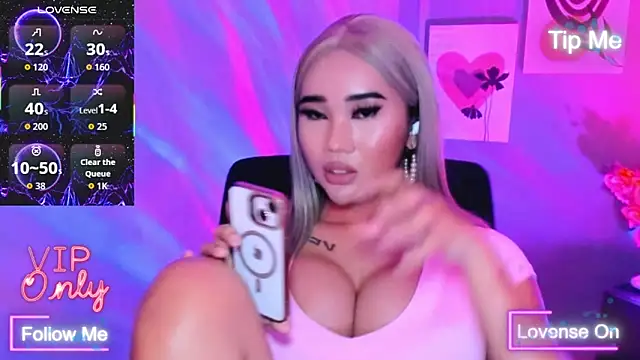 _prettyjawdropper_: διαδικτυακό σόου στην κάμερα