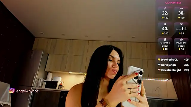 angelwhynot Adlı Modelin Canlı XXX Sohbeti