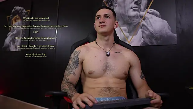 JacksonOlsenn Adlı Modelin Web Kamerası Şovu