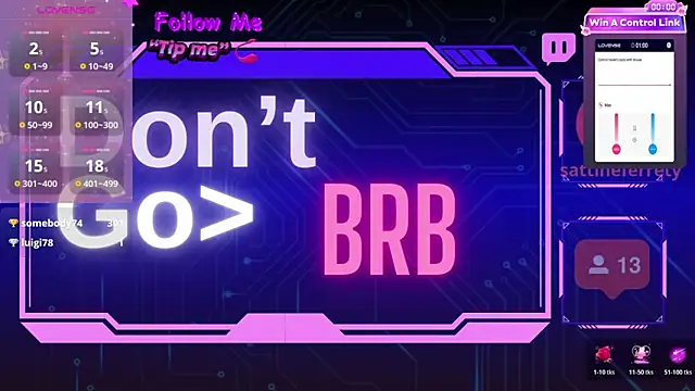 Sattine Live XXX-chat