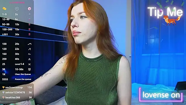 Webkamerová show MeganNewCat