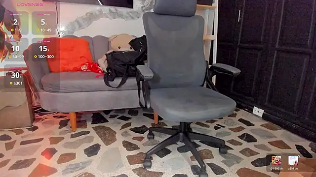 Chat +18 de CelesteBrucee ao vivo