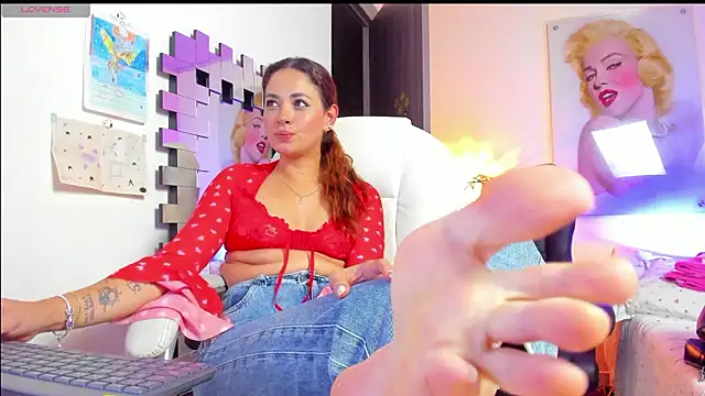 KimberlySaen Adlı Modelin Web Kamerası Şovu