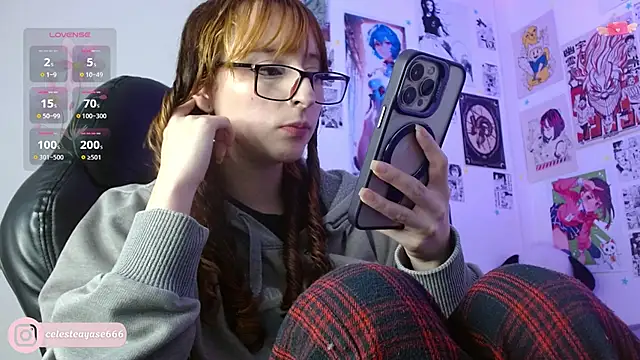 CelesteAyase Adlı Modelin Canlı XXX Sohbeti