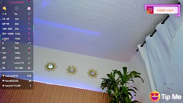 violett_mae Adlı Modelin Canlı XXX Sohbeti