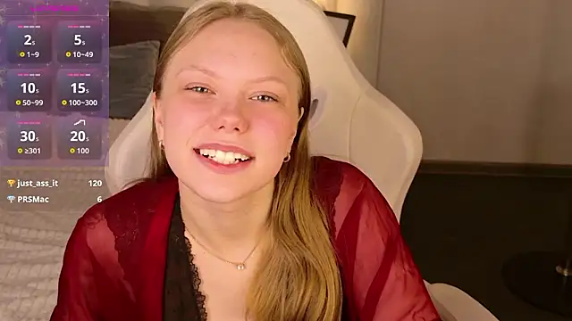 AudreyRossy élő XXX-chatje