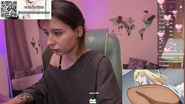 meomeee élő XXX-chatje