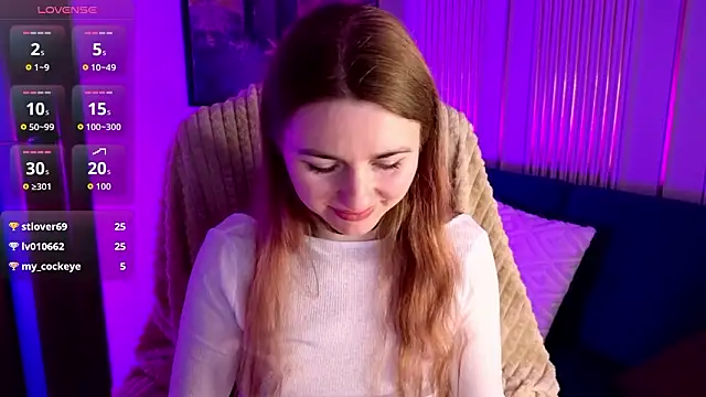 SofiAngela élő XXX-chatje