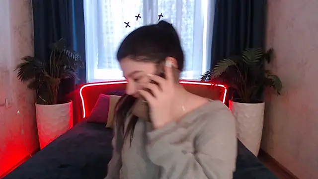 KisaModelのウェブカメラショー