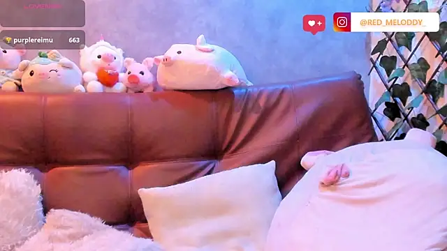 RedMeloddy Chat XXX in diretta