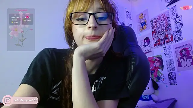 CelesteAyase élő XXX-chatje