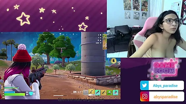 Chat +18 de Abysparadise ao vivo