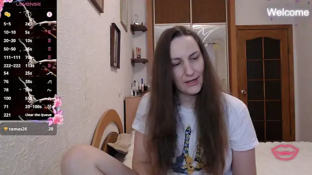 XXX chat uživo modela Yevgeshka-Milashka