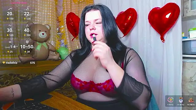 Linasexy777 élő XXX-chatje