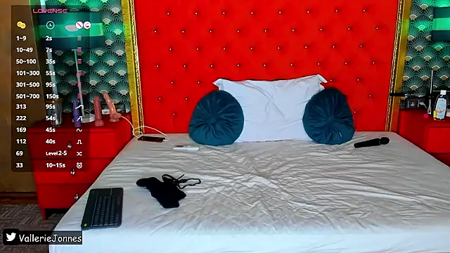 VallerieJones élő XXX-chatje