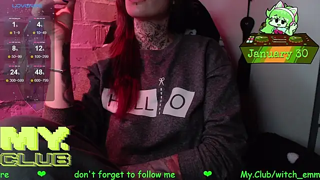 Chat XXX en directo de Witch_Emma