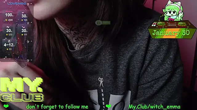 Witch_Emma: онлайн-секс-чат