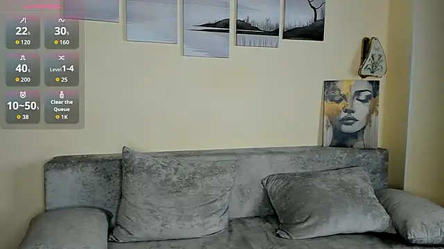 Show de NightSignal na webcam