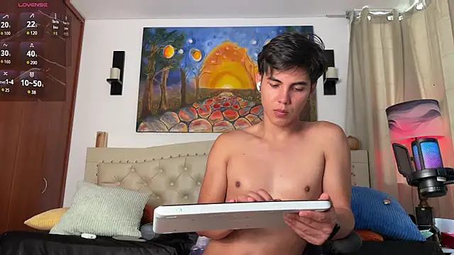 Adams_ricci 网络视讯表演