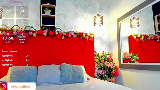 XXX chat uživo modela SilvannaFit