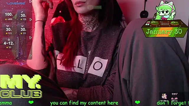 Chat XXX en directo de Witch_Emma