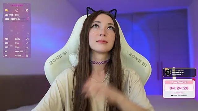 XXX chat uživo modela moleculegirl