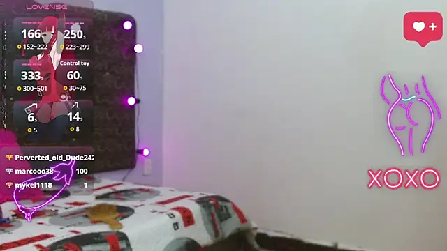 Steixy_cuteのウェブカメラショー