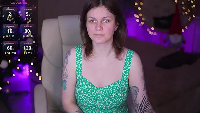 Show modela TinaMelt na web-kameri