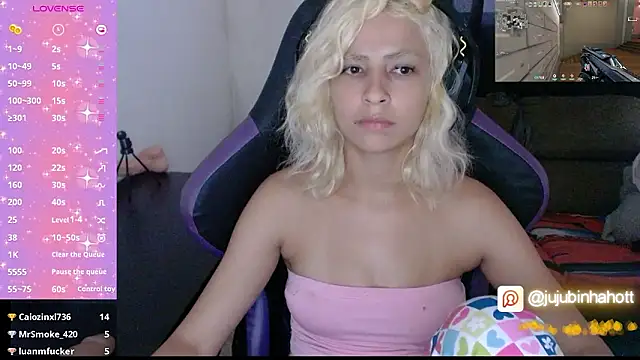 Show de webcam de jujubinhahot