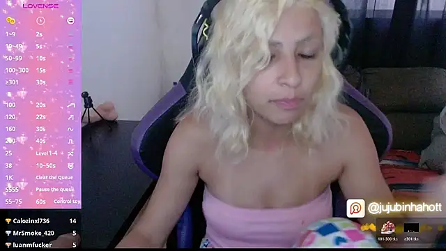 Show de webcam de jujubinhahot