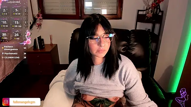 Fallengangel Live XXX-chat