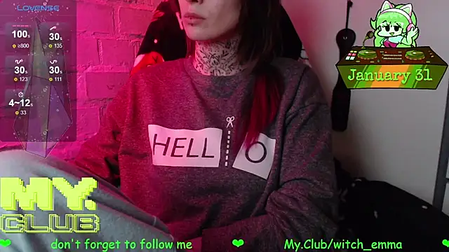 Witch_Emma 现场XXX聊天