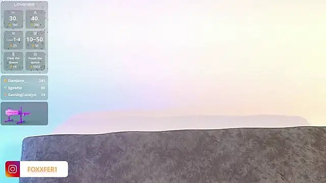 Pertunjukan Kamera Web FernandaFox_