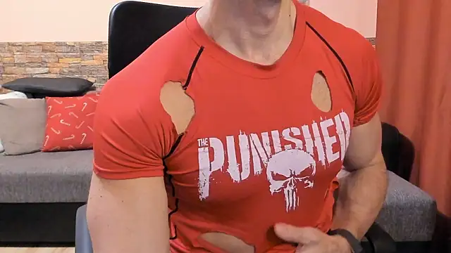 HotHunkTrainer Pertunjukan Webcam