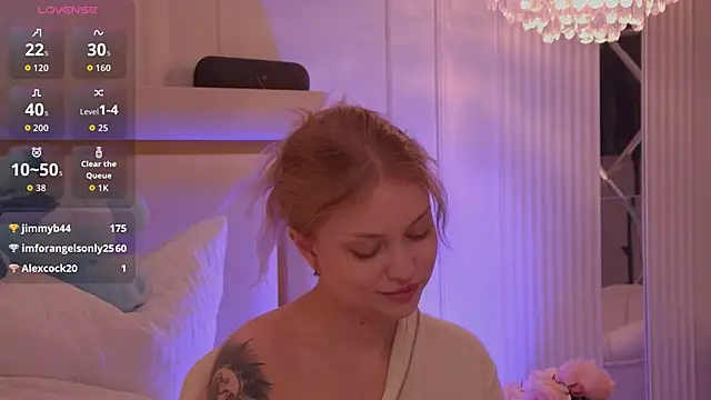 MollyHilton webkamerás műsora